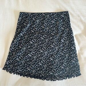 UO mesh mini skirt